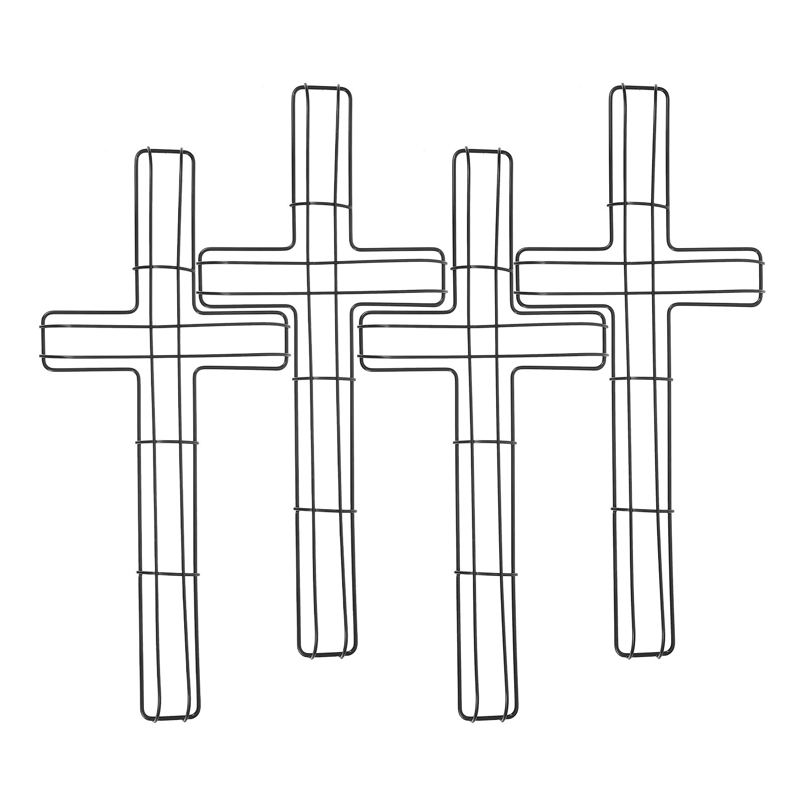 Wreath Form Wire - 4 قطع من إطارات أكاليل الزهور