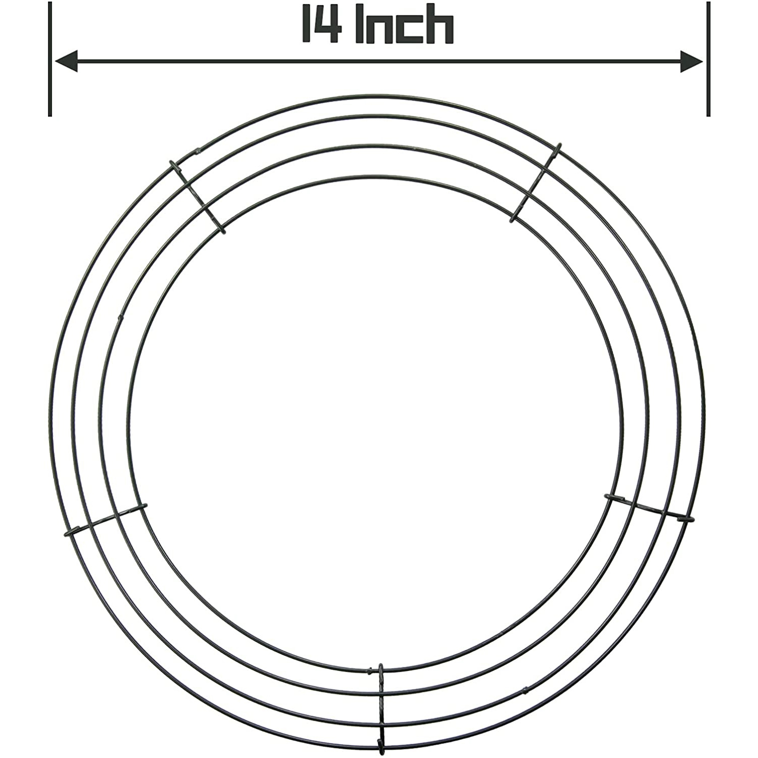 إطار إكليل معدني دائري A25F مق - مراجعة Wreath Form Wire وسعره