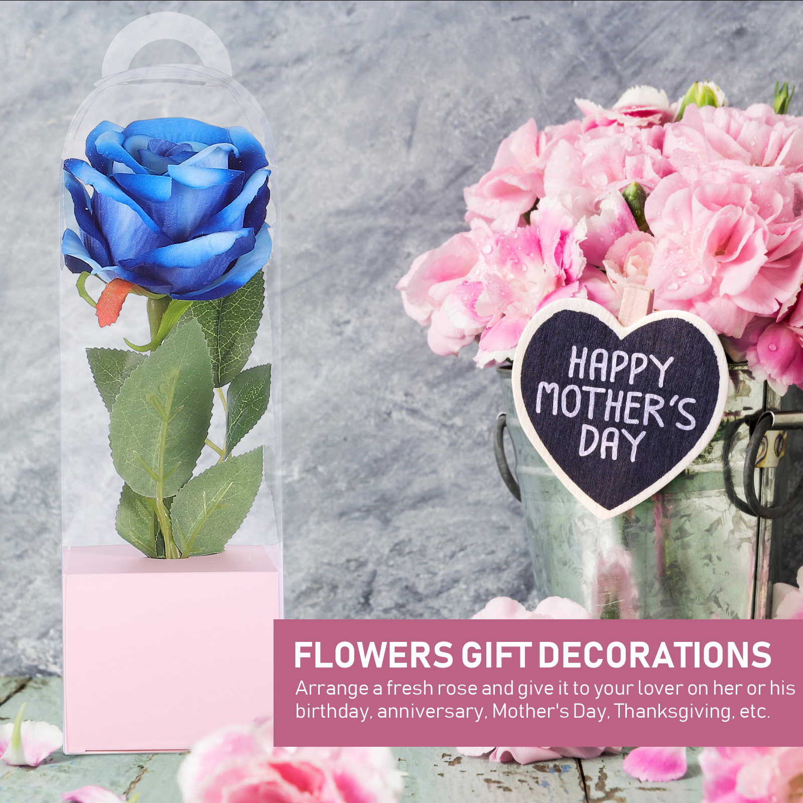 2 قطعة من صناديق الزهور الشفاف - مراجعة Anda Florist Supply وسعره