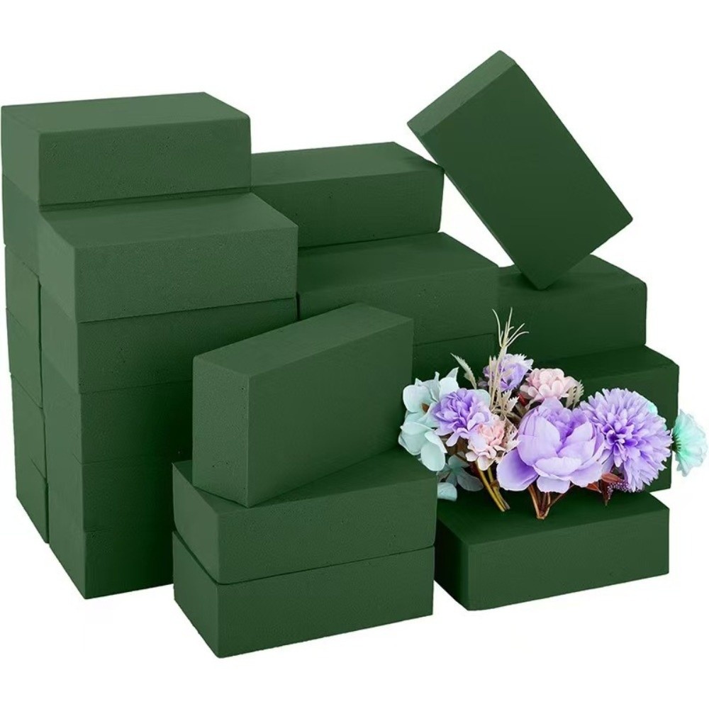 فوم ترتيب الزهور الأخضر على شك - مراجعة Bouquet Holder Foam وسعره