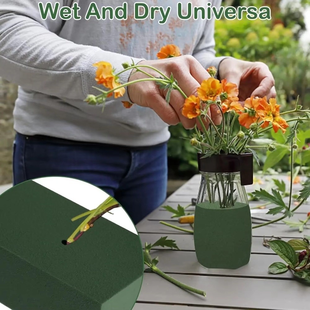 فوم ترتيب الزهور الأخضر على شك - مراجعة Bouquet Holder Foam وسعره