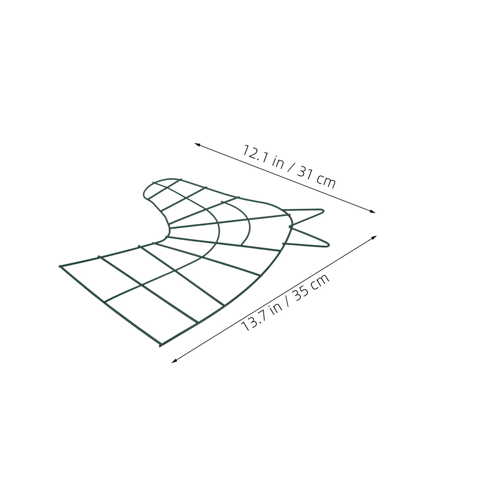 قطعتان من حلقات الزينة المعدني - مراجعة Wreath Form Wire وسعره