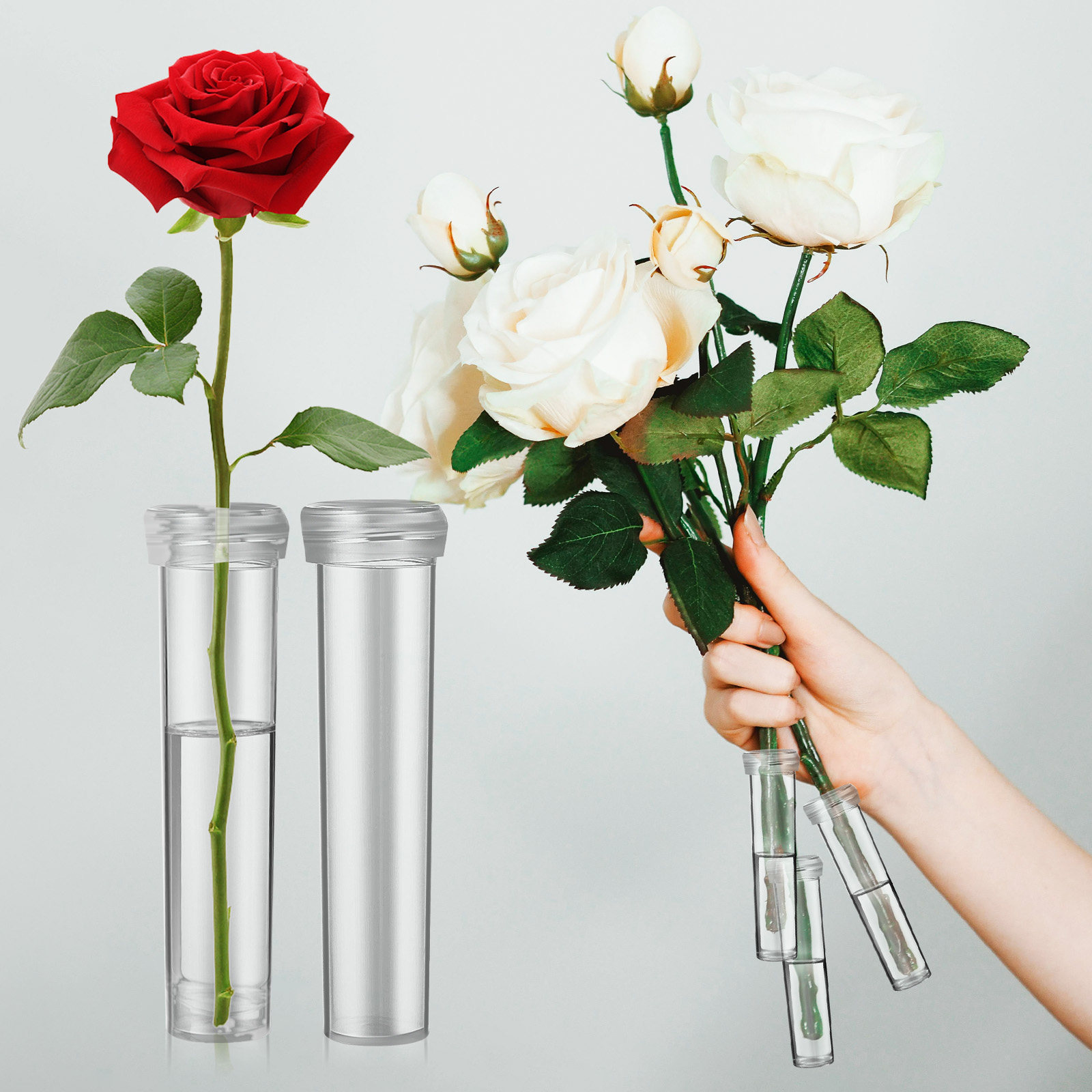 100 قطعة من أنابيب تغذية الزهو - مراجعة Anda Florist Supply وسعره