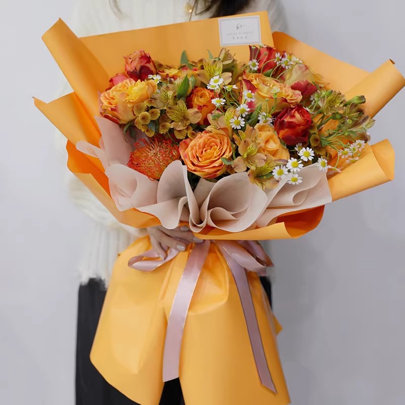 ورق تغليف زهور أحادي اللون ، م - مراجعة Anda Florist Supply وسعره