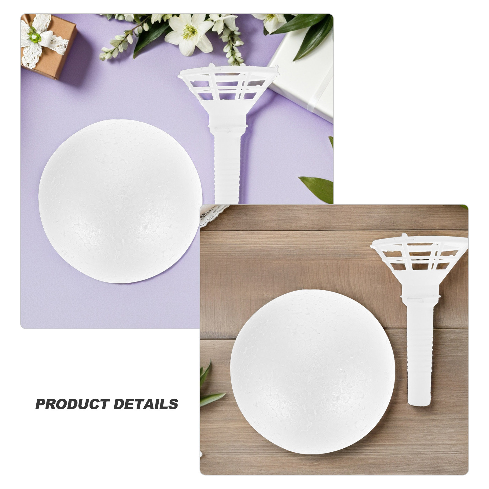 حامل باقة زهور الزفاف من الفوم - مراجعة Bouquet Holder Foam وسعره