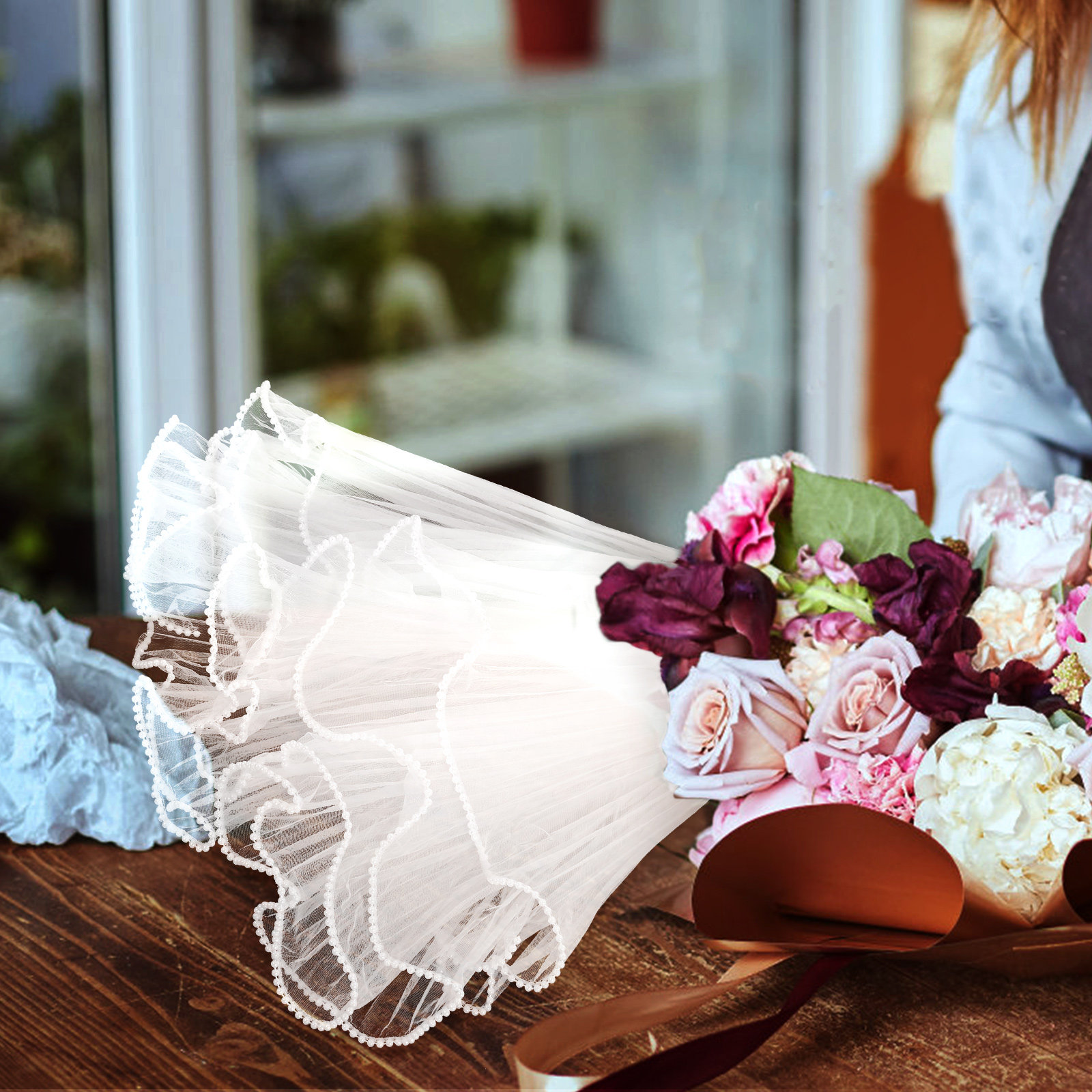 شبكة تغليف الزهور من اللؤلؤ لت - مراجعة Anda Florist Supply وسعره