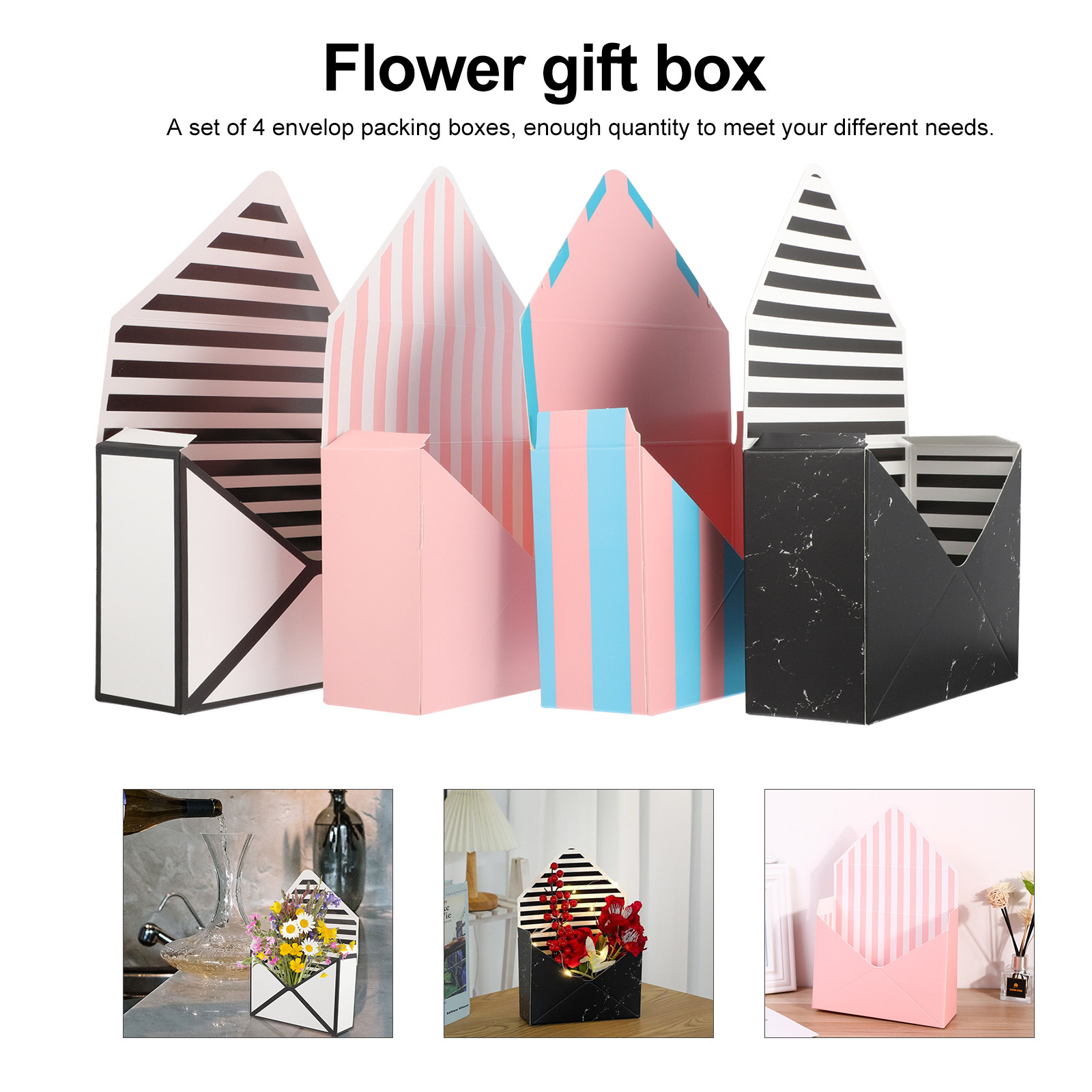 4 قطع من صناديق التغليف الزهري - مراجعة Anda Florist Supply وسعره