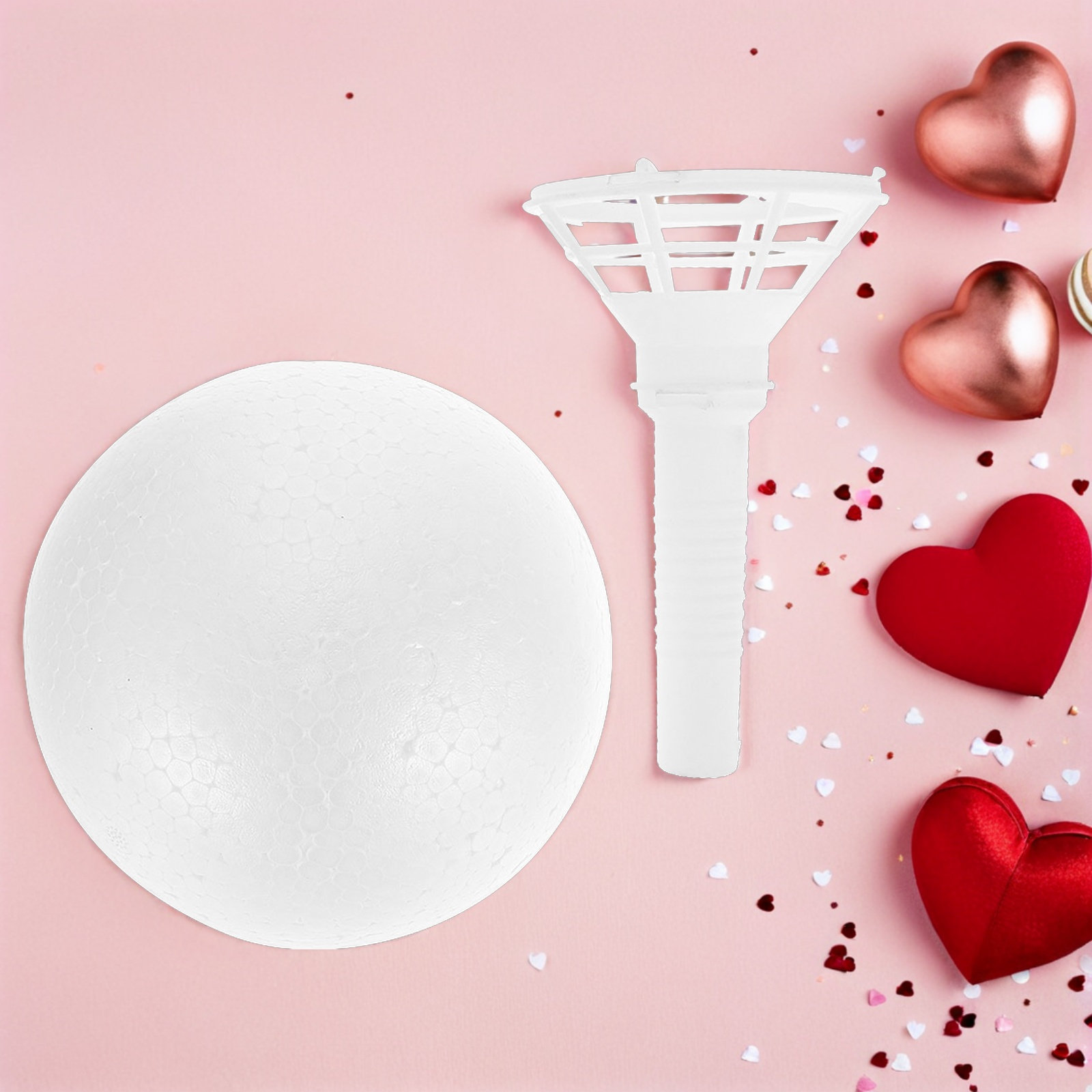 حامل باقة زهور من الفوم للزفاف - مراجعة Bouquet Holder Foam وسعره
