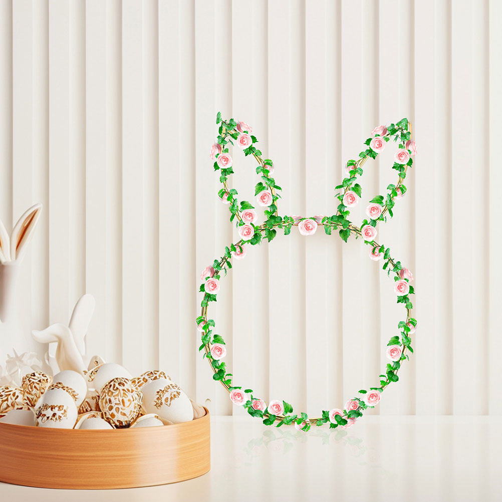 قطعتان من إكليل الزهور على شكل - مراجعة Wreath Form Wire وسعره