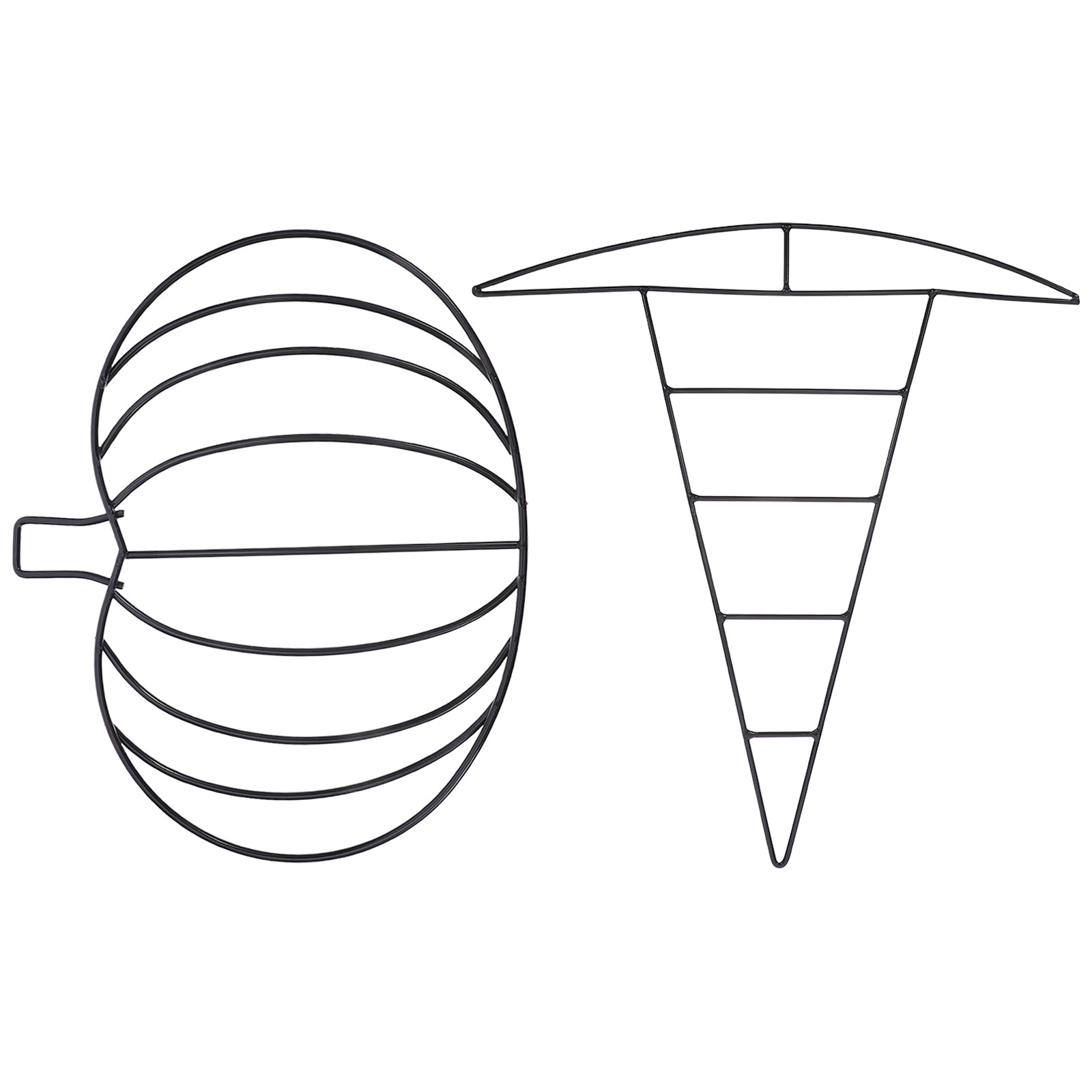 قطعتان من إطارات الأسلاك الحدي - مراجعة Wreath Form Wire وسعره