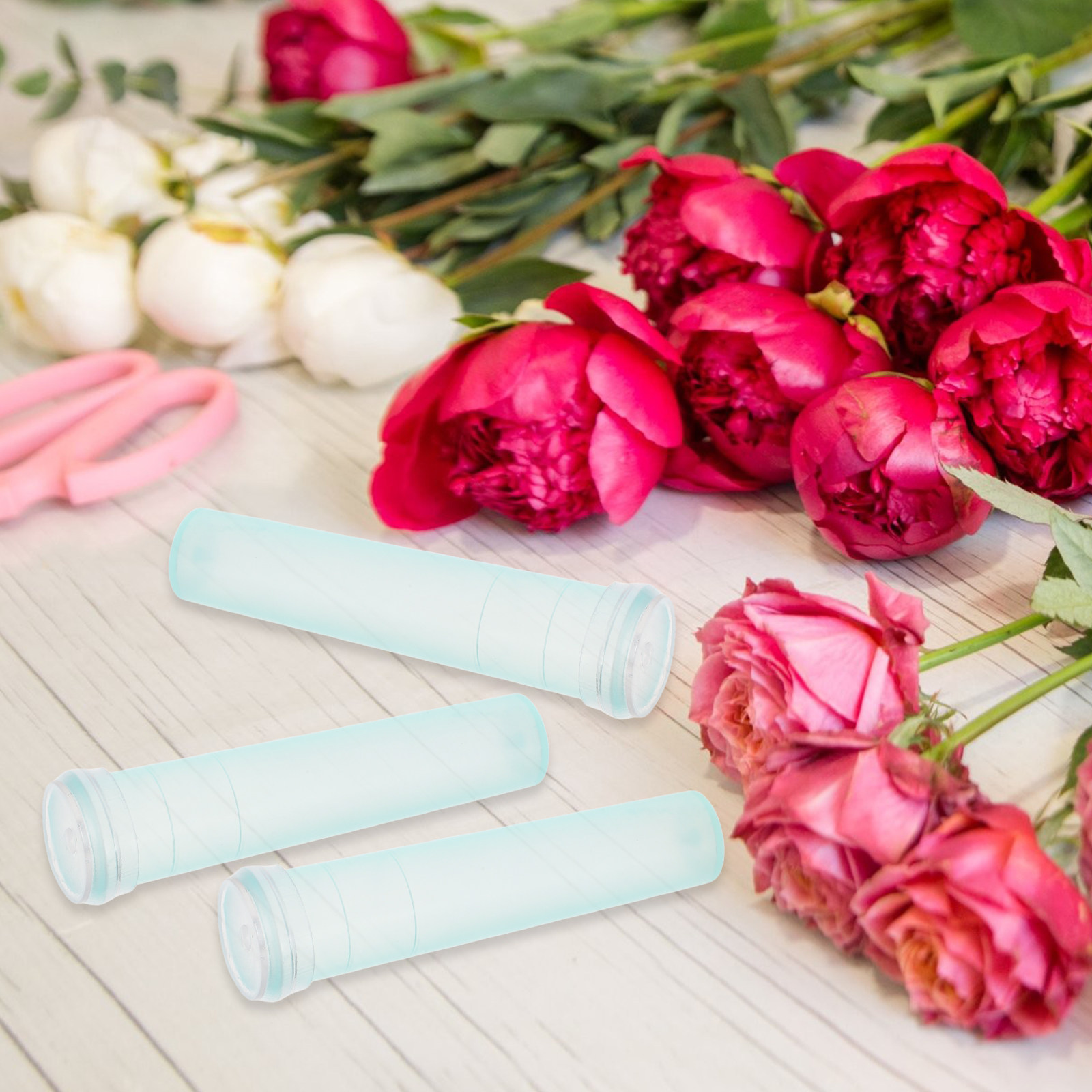 100 قطعة أنبوب حفظ الزهور أخضر - مراجعة Anda Florist Supply وسعره