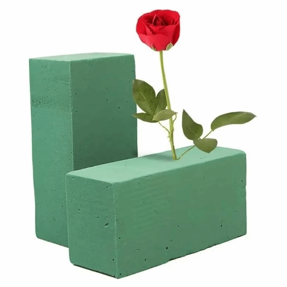 رغوة خضراء لتنسيق الزهور، ماصة - مراجعة Bouquet Holder Foam وسعره