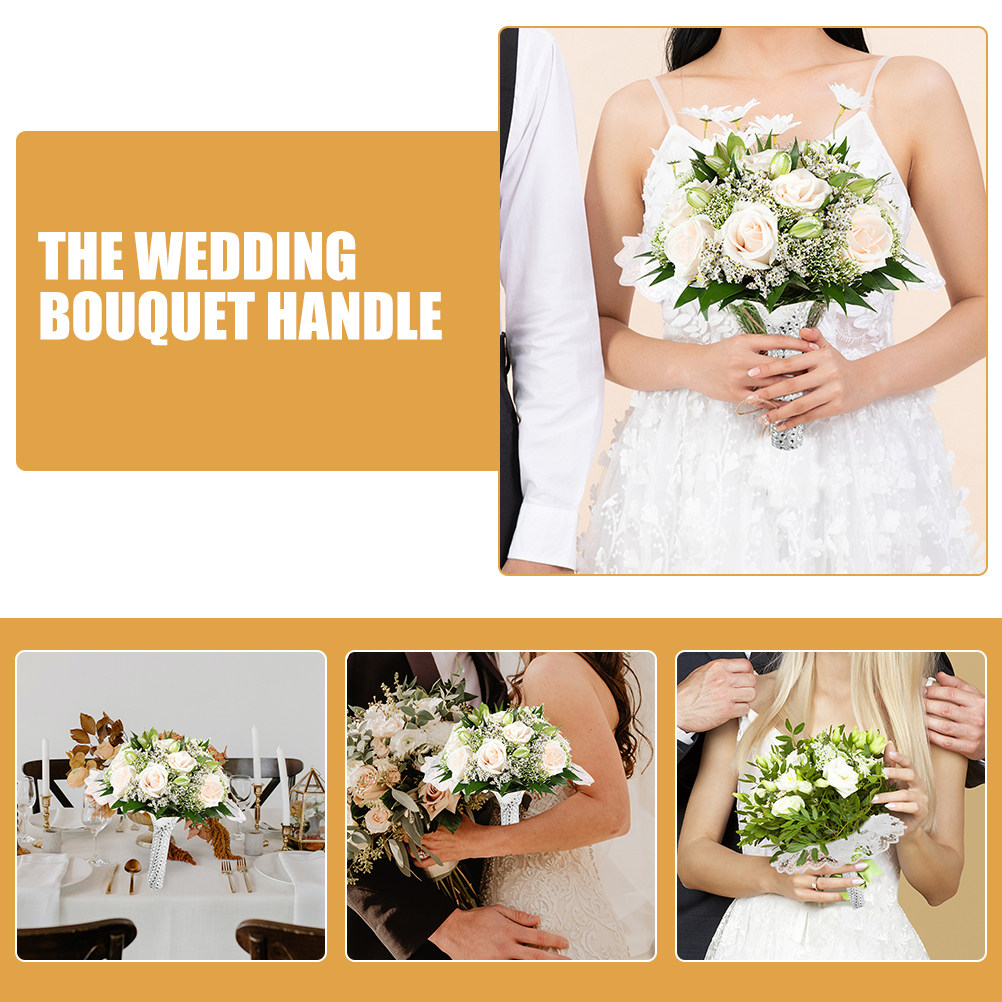حامل باقة الزفاف من الفوم، مقب - مراجعة Bouquet Holder Foam وسعره
