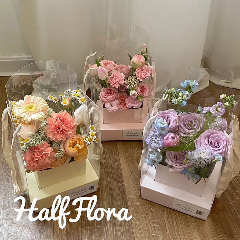 صندوق تغليف جديد للورود مقاوم  - مراجعة Anda Florist Supply وسعره