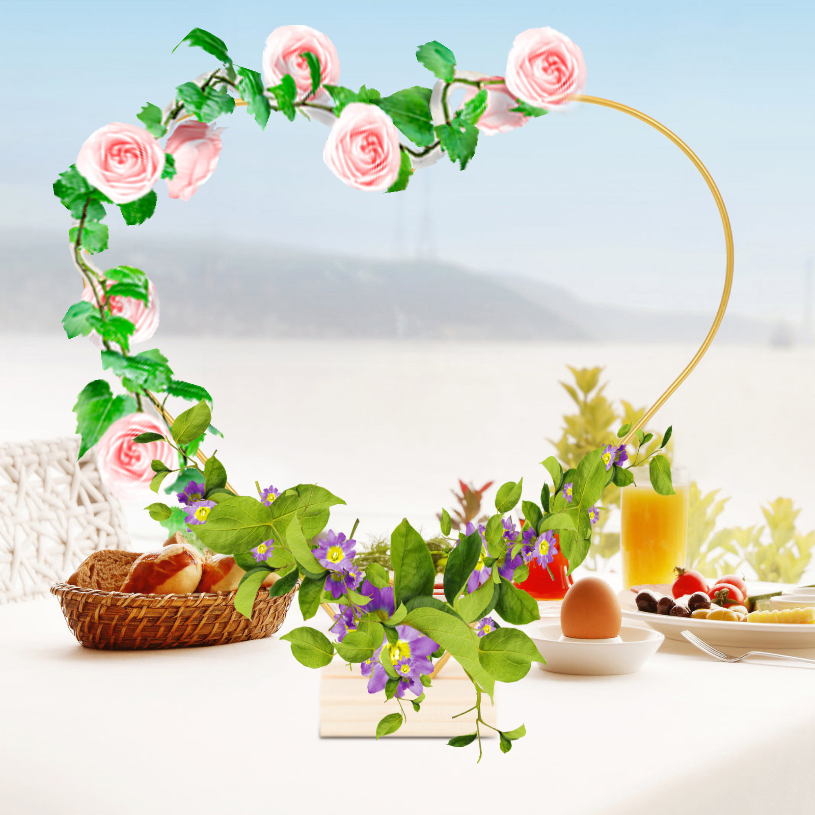 مجموعتان من إطارات أكاليل القل - مراجعة Wreath Form Wire وسعره
